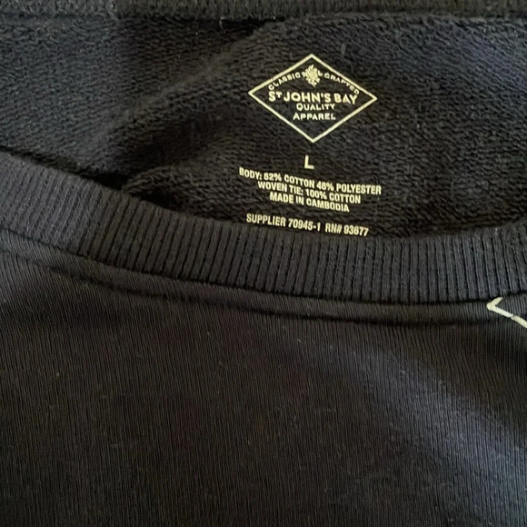 ST JOHN’S BAY SWEAT SHIRT - Picture 4 of 5